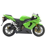 Carene Kawasaki Ninja ZX6R 2005-2006