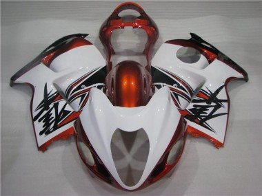 Arancia Bianco Nero Carene Suzuki GSXR 1300 Hayabusa 1996-2007