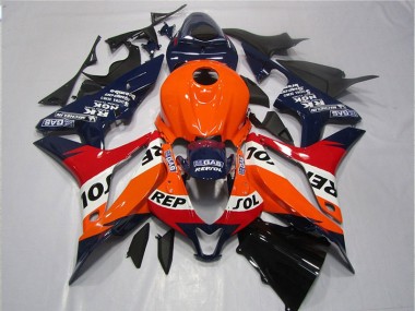 Arancia Blu Nero Repsol Carene Honda CBR 600 RR 2007-2008