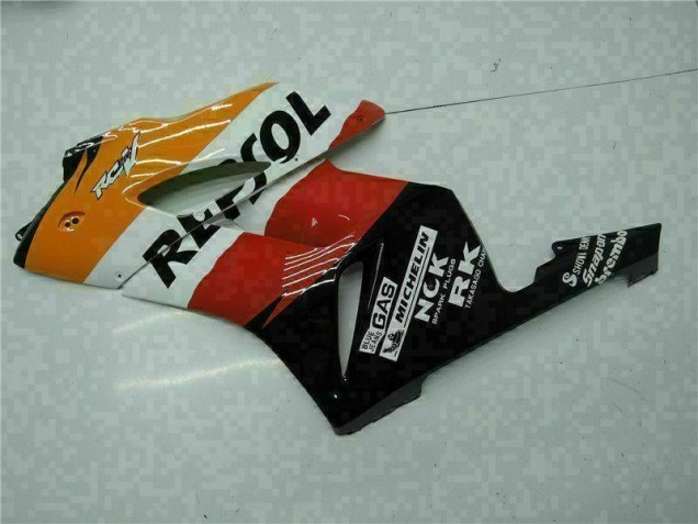 Arancia Nero Repsol Kit Carene Completa Honda CBR 1000 RR 2004-2005