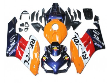 Arancia Rosso Blu Repsol Carene Honda CBR 1000 RR 2004-2005