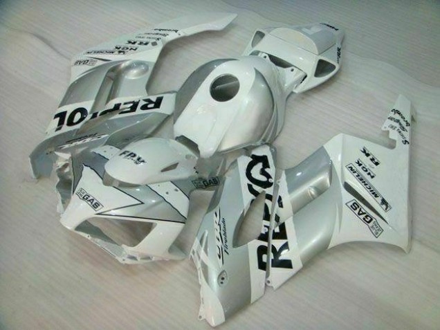 Argento Bianco Repsol Kit Carenatura Completo ABS Honda CBR 1000 RR 2004-2005