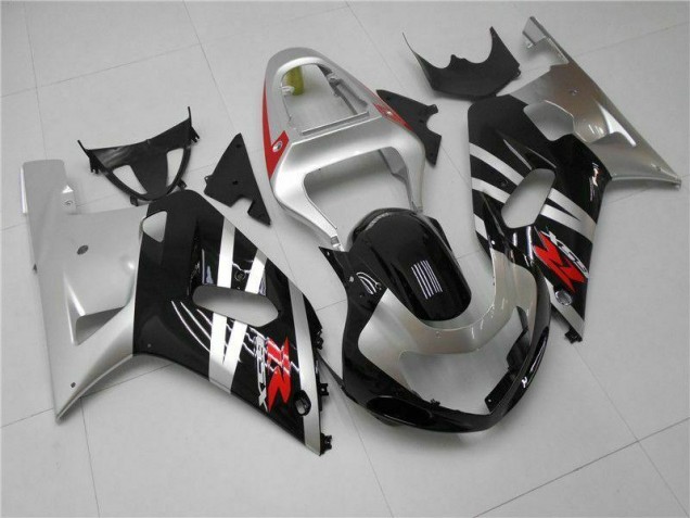 Argento Carene Suzuki GSXR 600 / 750 K1 K2 K3 2001-2003