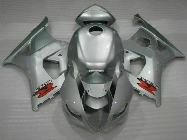 Argento Kits Carenatura Completa Suzuki GSXR 1000 K3 2003-2004