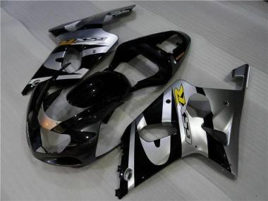 Argento Nero Carene Suzuki GSXR 1000 K1 2000-2002