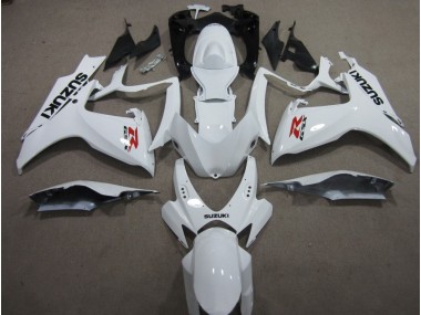 Bianco ABS Kit Carenatura Suzuki GSXR 600 K6 2006-2007