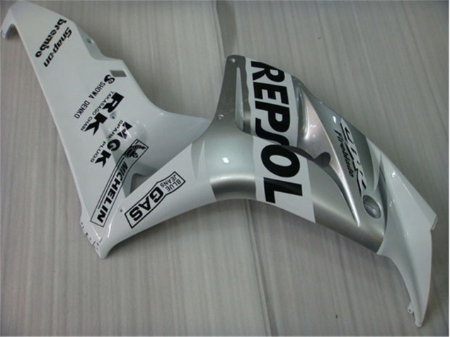 Bianco Argento Nero Repsol Kit Carene Honda CBR 1000 RR 2004-2005