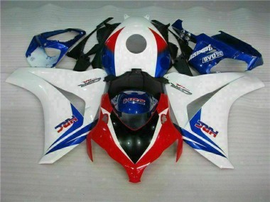 Bianco Blu ABS Kits Carene Honda CBR 1000 RR 2008-2011