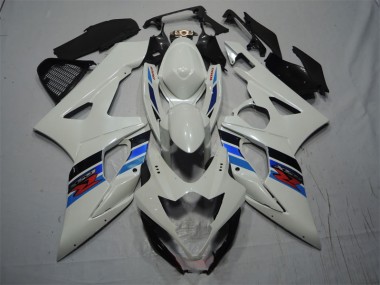 Bianco Blu ABS Plastica & Carena Suzuki GSXR 1000 K5 2005-2006