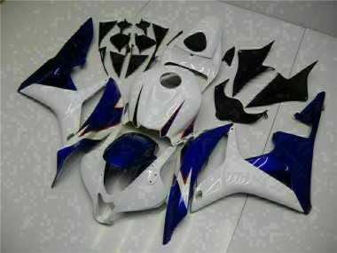 Bianco Blu Carene Honda CBR 600 RR 2007-2008