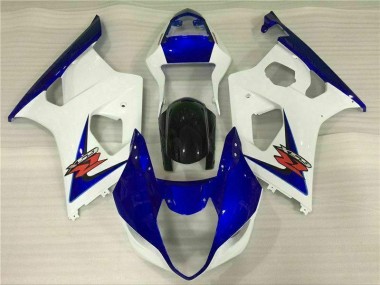 Bianco Blu Carene Suzuki GSXR 1000 K3 2003-2004