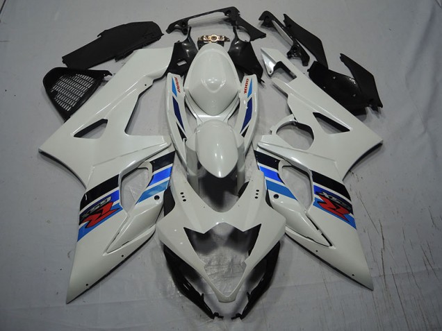 Bianco Blu Carene Suzuki GSXR 1000 K7 2007-2008