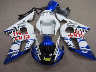 Bianco Blu Fiat 46 Carene Yamaha R6 1998-2002