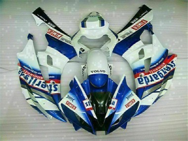 Bianco Blu Kit Carenatura Completa Yamaha R6 2006-2007