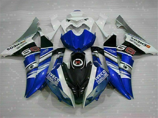 Bianco Blu Kit Carenatura Completo ABS Yamaha R6 2008-2016