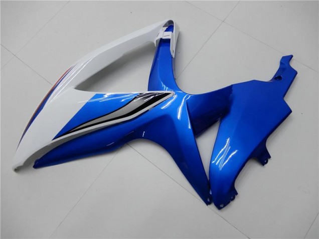 Bianco Blu Kit Carene Suzuki GSXR 600 / 750 K8 2008-2010