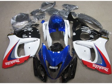 Bianco Blu Makita Carene Suzuki GSXR 1300 Hayabusa 2008-2019