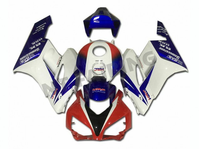 Bianco Blu Rosso Carene Honda CBR 1000 RR 2004-2005