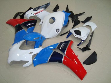 Bianco Blu Rosso Kit Carene Honda CBR 1000 RR 2008-2011