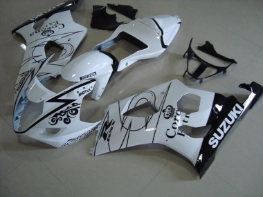 Bianco Corona Carene Suzuki GSXR 1000 K3 2003-2004