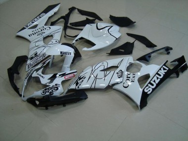 Bianco Corona Carene Suzuki GSXR 1000 K5 2005-2006