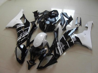 Bianco Nero ABS Plastica & Carena Yamaha R6 2008-2016