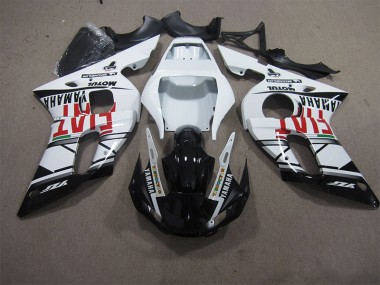 Bianco Nero Fiat Carene Yamaha R6 1998-2002