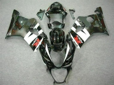 Bianco Nero Kit Carene Suzuki GSXR 1000 K3 2003-2004