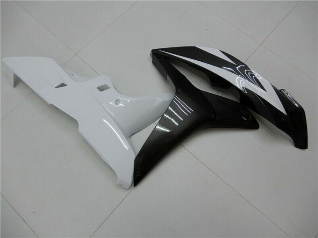 Bianco Nero Kits Carenatura Completa Honda CBR 600 RR 2007-2008