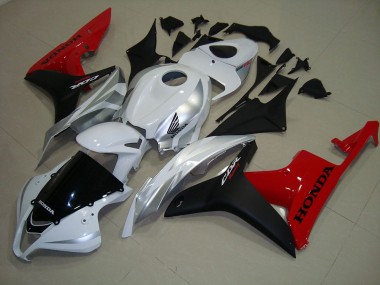 Bianco Nero Rosso ABS Plastica & Carene Honda CBR 600 RR 2007-2008