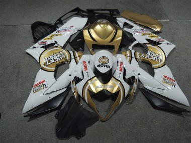 Bianco Oro Lucky Strike Motul Carene Suzuki GSXR 1000 K5 2005-2006