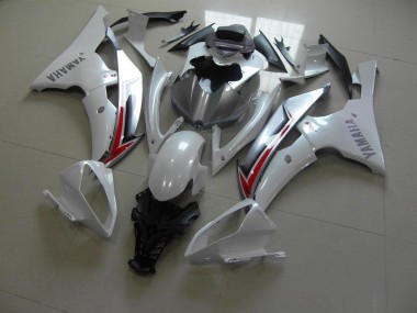 Bianco Perla Argento Carene Yamaha R6 2008-2016