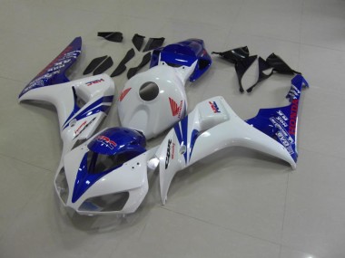 Bianco Perla Blu Carene Honda CBR 1000 RR 2006-2007