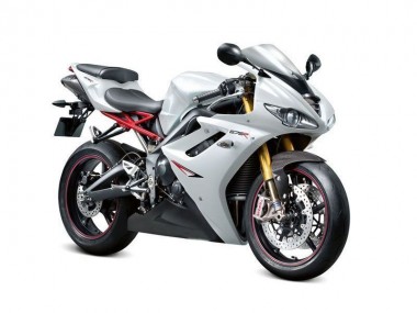 Bianco Perla Nero Carene Triumph Daytona 675 Triple 2009-2012