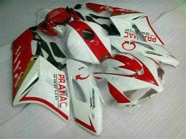 Bianco Rosso ABS Kit Carenatura Honda CBR 1000 RR 2004-2005