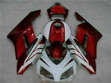 Bianco Rosso ABS Plastica & Carena Honda CBR 1000 RR 2004-2005