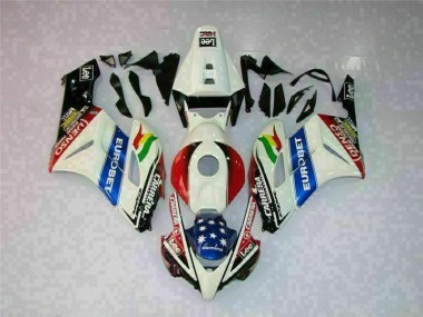 Bianco Rosso ABS Plastica & Carene Honda CBR 1000 RR 2004-2005