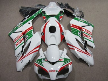 Bianco Rosso Castrol Carene Honda CBR 1000 RR 2004-2005