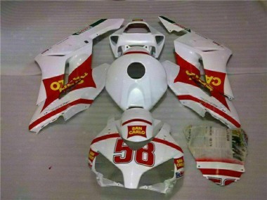 Bianco Rosso Kit Completo Carenatura ABS Honda CBR 1000 RR 2004-2005