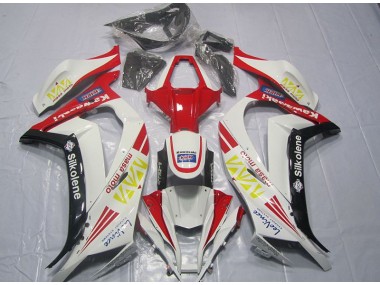 Bianco Rosso Silkolene Carene Kawasaki ZX10R 2011-2015