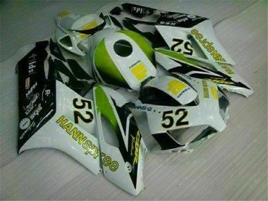 Bianco Verde Hannspree 52 Carene & Plastica Honda CBR 1000 RR 2004-2005