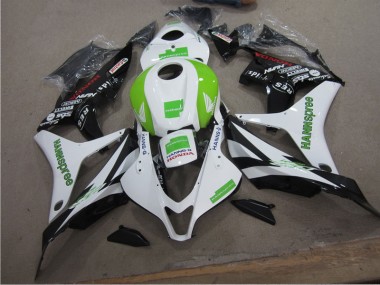 Bianco Verde Hannspree Carene Honda CBR 1000 RR 2004-2005