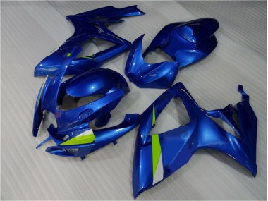 Blu ABS Plastica & Carena Suzuki GSXR 600 / 750 K6 2006-2007