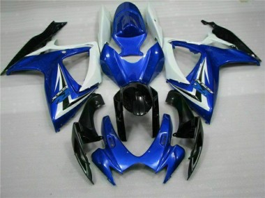 Blu ABS Plastica & Carene Suzuki GSXR 600 / 750 K6 2006-2007