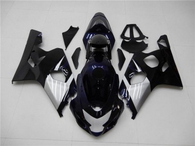 Blu Argento Carene Suzuki GSXR 600 / 750 K4 2004-2005