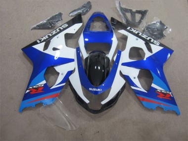 Blu Bianco ABS Kit Carenatura Suzuki GSXR 600 K4 2004-2005