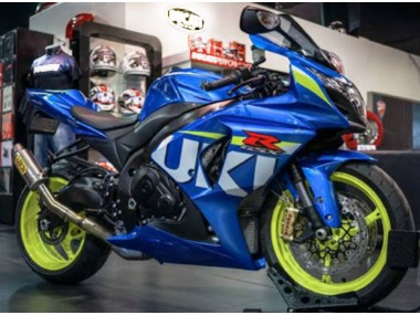 Blu Bianco ABS Plastica & Carena Suzuki GSXR 1000 K9 2009-2016