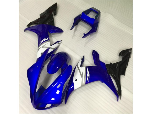 Blu Bianco ABS Plastica & Carena Yamaha R1 2002-2003