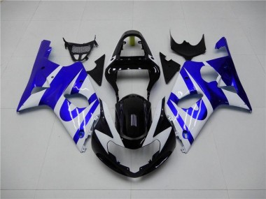 Blu Bianco Carene Suzuki GSXR 1000 K1 2000-2002