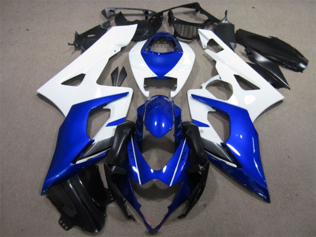 Blu Bianco Carene Suzuki GSXR 1000 K5 2005-2006